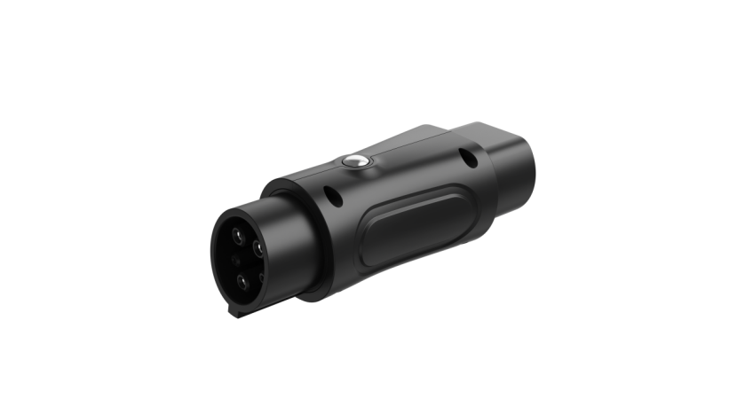 Зарядный адаптер для электромобиля с типа 2 на тип 1 32A 7,2 кВт без кабеля