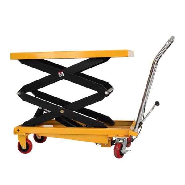 2000kgs Scissor Trolley Lift Manual Hydraulic Scissor Trolley Platform Table