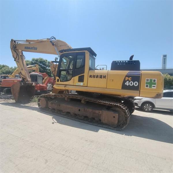 Construction Work 40ton Used Komatsu Excavator PC400-8 with Crawler Chain Moving Type