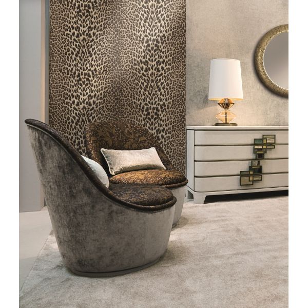 Gold Luxury Decorative Stone Slab Beautiful Leopard Print For Hotel And Home