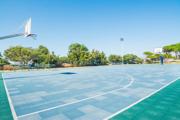 350g removable PP Interlocking Sports Tiles Waterproof Anti Skidding