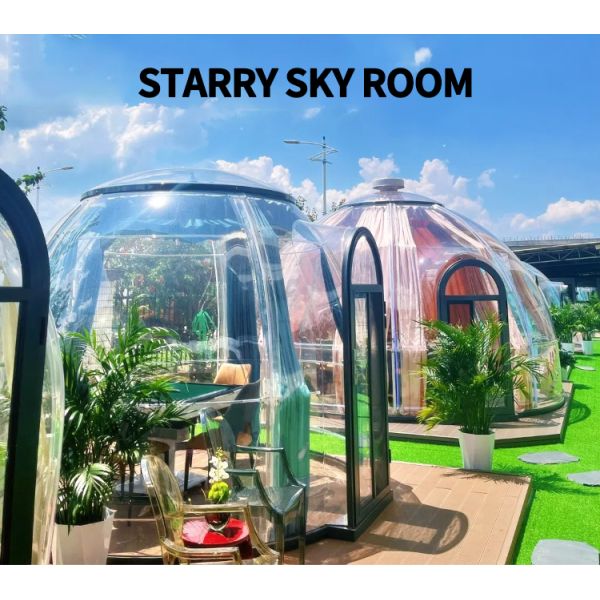 Outdoor Transparent Star Spare Room Homestay Hotel Dining Outdoor Courtyard Mobile Sun Room Tent