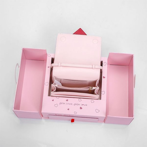 SGS ROHS подарочной коробки складного магнитного ожерелья и серьги картона 1000gsm