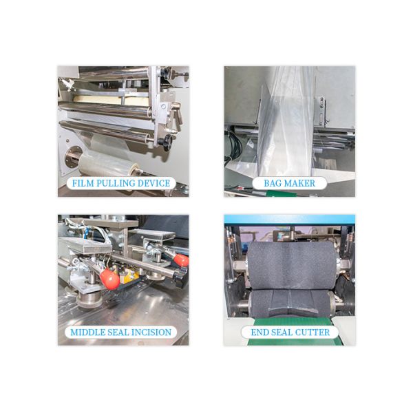 Disposable Hotel Towel Packing Machine Easy Operate Plastic Slipper Packing Machine