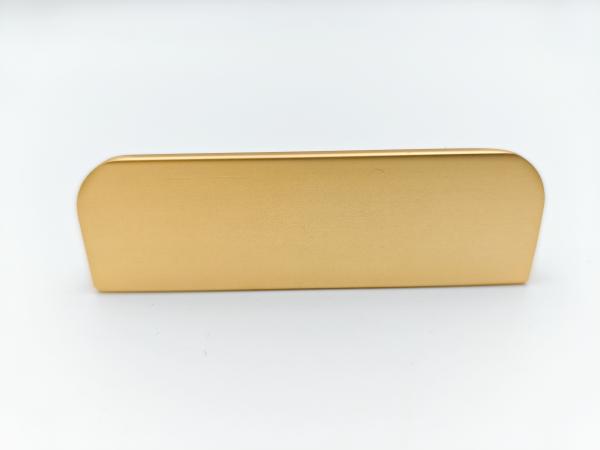 Black Aluminum Drawer Handle ,  Customized Aluminium Profile For Cabinet