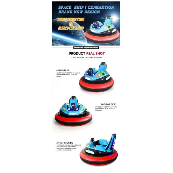 American Standard Adult Bumper Cars With Remote Control Operated