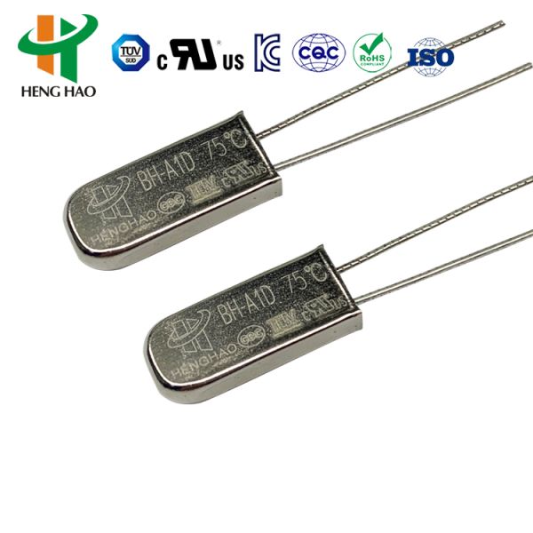 H20 KSD9700 10 Amp Resettable Fuse with 50-150℃ Range 100000 Cycles Plastic Case Bimetallic Thermostat