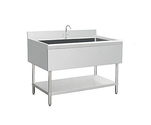 Durable CE 0.8mm Commercial Stainless Steel Sink
