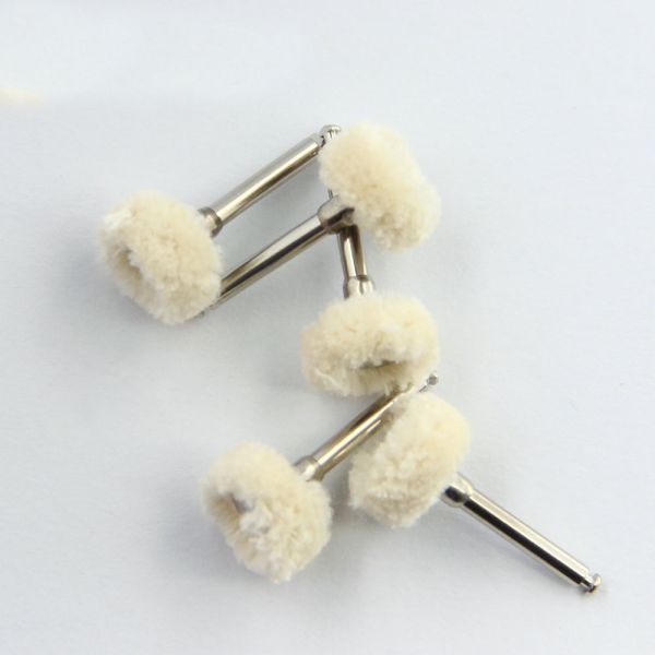 Polishing At Home Prophy Brush Dentist Lab Soft Goat Hair Disc Wheel Shape Latch Style