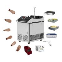 Máquina de solda a laser portátil 1500w 2000w com fonte de laser Raycus / Max