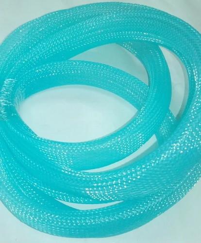 Peúgas feitas malha Sleeving trançadas expansíveis Multi-coloridas do cabo do ANIMAL DE ESTIMAÇÃO