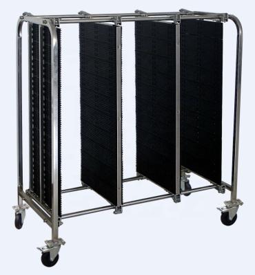 Segure SS304 a cremalheira de compartimento ajustável do ESD das rodas do quadro 4