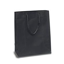 Nylon Handle Small Paper Bags For Jewellery With Reinforced Metal Eyelets