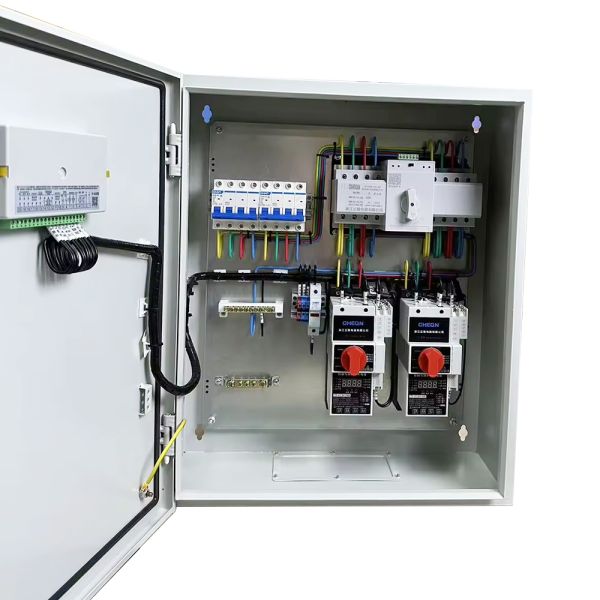 Customizable Double-Door Distribution Panel with IP54 Protection and Hot-Dip Galvanized Steel for Indoor and Outdoor Use