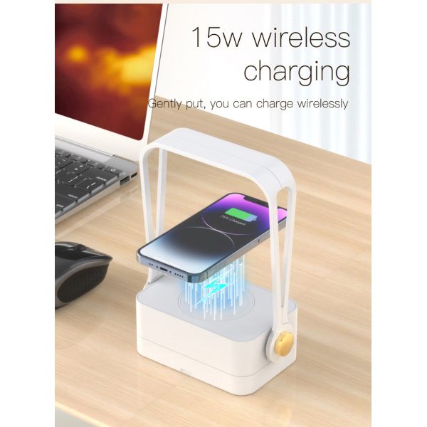 Compact LED Aromatherapy Portable Aroma Diffuser Lamp Retractable