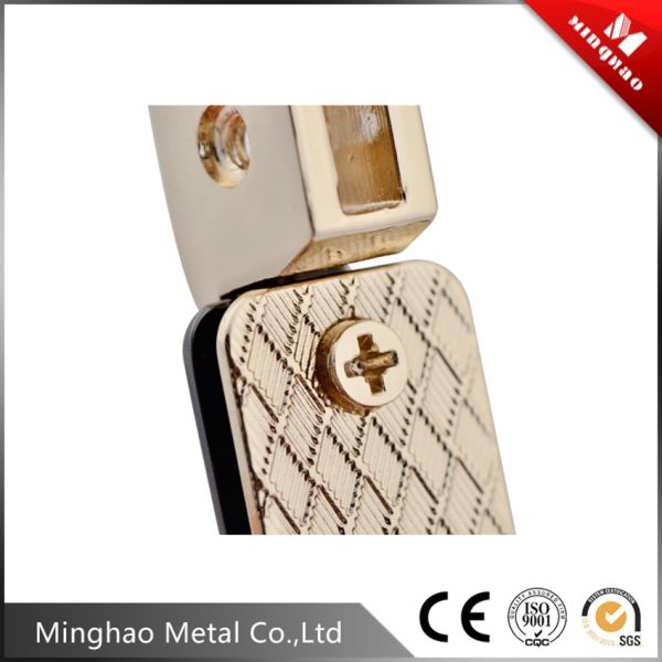 Classical style matel wallet accessories for leather bag,59.29*15.33mm wallet parts