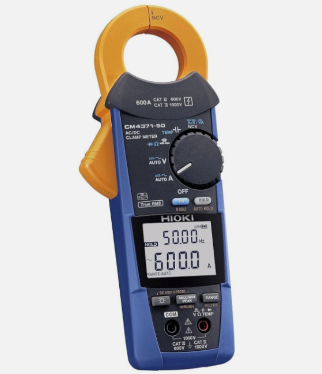 HIOKI AC/DC Clamp Meter CM4371-50 600A Clamp Multimètres CM4371-90 Le stock