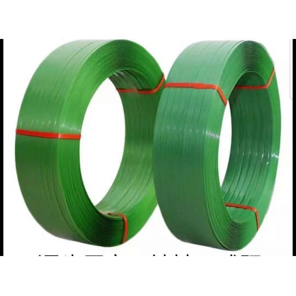 PET пластиковый стальной ремень упаковки, ремень с: 9-32 мм, толщина ремня: 0,6-1,2 мм, PET связывающий ремень, зеленый ремень упаковки