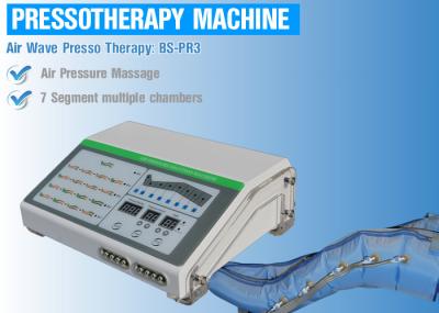 A máquina linfática da drenagem de Pressotherapy para alivia a dor e o inchamento