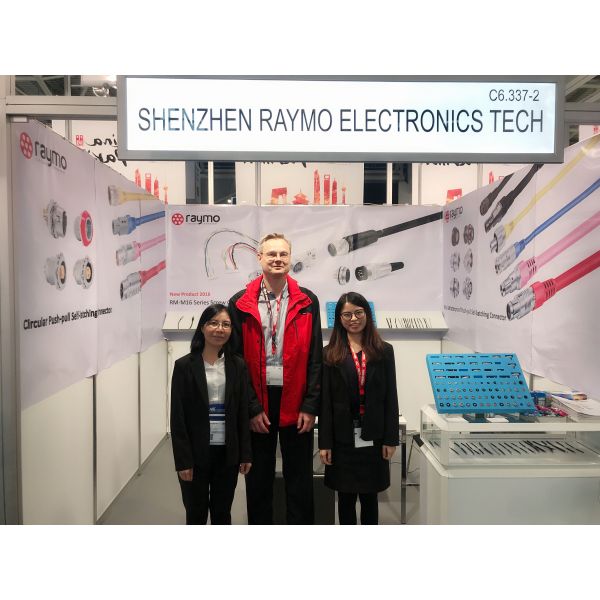 RAYMO 102 Series 9Pin USB Male Push Pull Cable Connector IP68