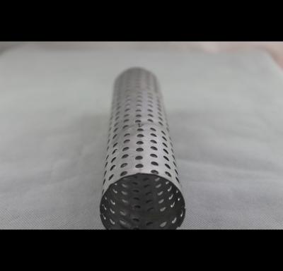 Stainless Steel Perforated Exhaust Tubing Instrument Filter Textile Thickness 0.2mm-50mm