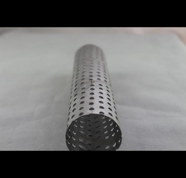 Metric Stainless Steel Perforated Exhaust Tubing With Easy Installation Industrial