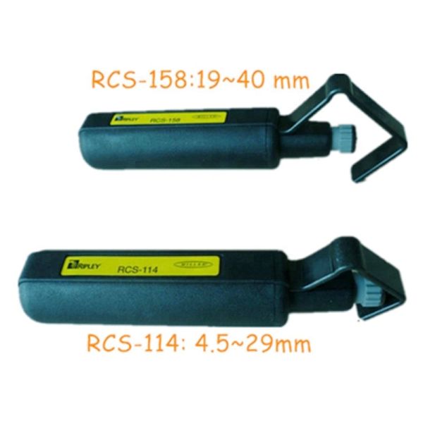 RIPLEY Miller Fiber Optic Cable Tools RCS-114 RCS-158 Fiber Optic Round Cable Stripper