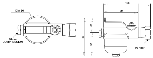 OFV Oil Tank Filter Valve