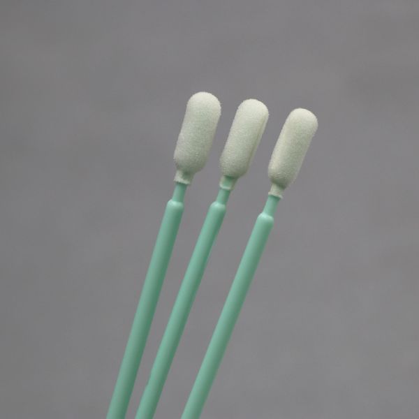 Thermal Bonded 165mm Foam Tip Cleaning Swabs For Deep Hole 100 Pcs Swabs