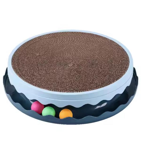 Factory Wholesale Cat Play Toy Textures Design Big Corrugated Cat Scratch Board Toy