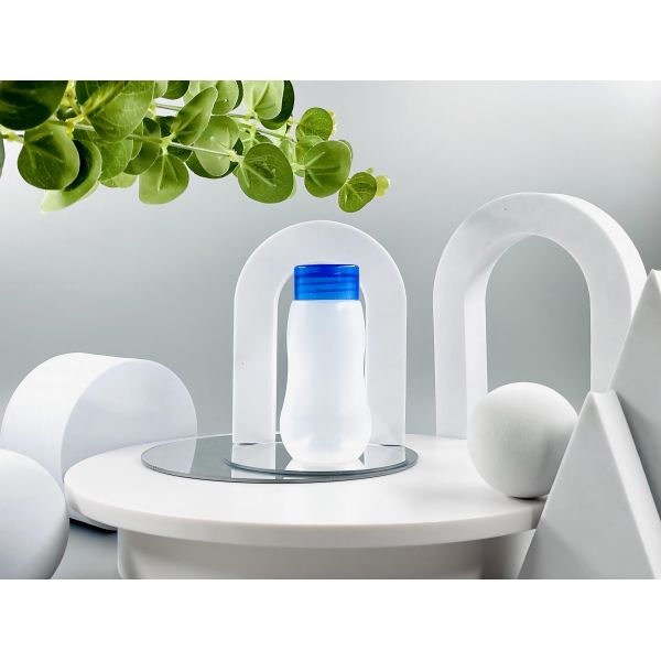 Шруба CAP 90 мл / 3 унций тыквенной формы PE пластиковой бутылки для косметического или личного применения