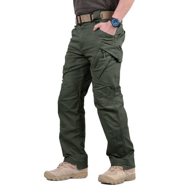 Autumn Streetwear Khaki Pants Men's Cargo Pants for Outdoor Activities