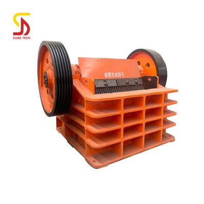 Línea de máquina trituradora de mandíbulas para mineral de construcción, trituradora de mandíbulas pequeña para piedra dura, 220r/min