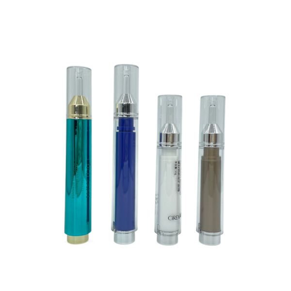 La seringue cosmétique de PETG/ABS/PP forment la bouteille privée d'air de 10ml