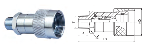 Кзе-б-поточные высокодавлевые гидравлические сцепления