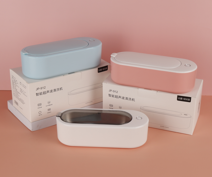 стекел ювелирных изделий уборщика 360ml 46khz машина ультразвуковой очищать мини ультразвуковых портативная