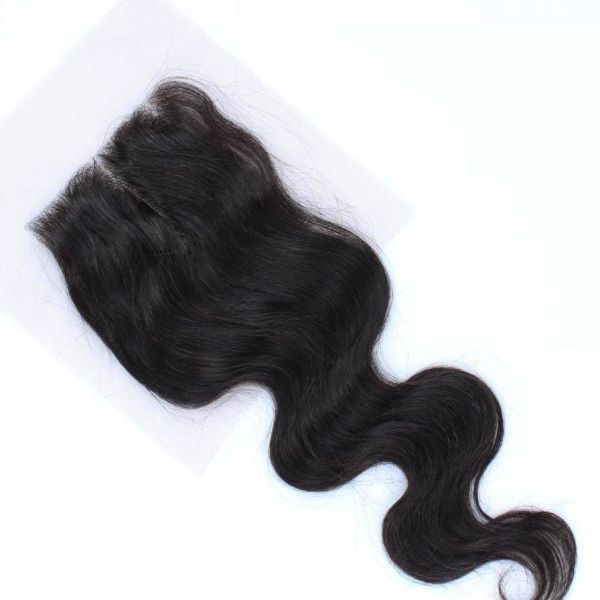 Wholesale 100% Peruvian Virgin Hair Lace Closure No Shedding No Tangle  Lace Closure