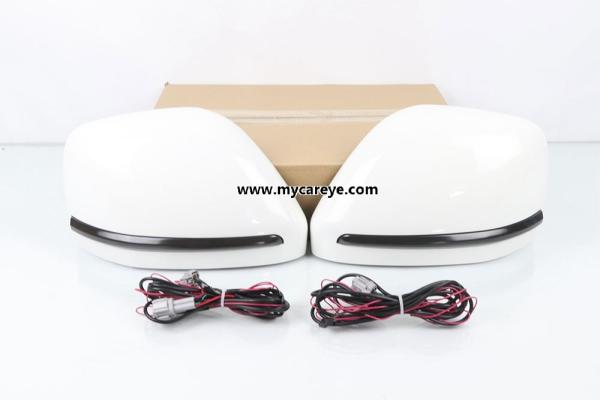 Nissan Patrol Flowing LED Side RearView Mirror Cover Replacement Turn Signal Lights