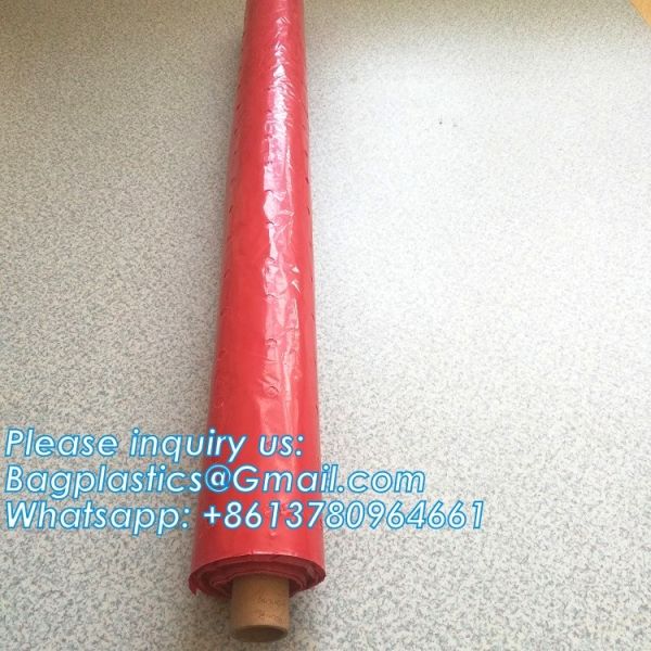 Pe Mulch Film With Holes For Agriculture Perforated Red Plastic Mulch For Peppers Crop Cover For Tomatoes