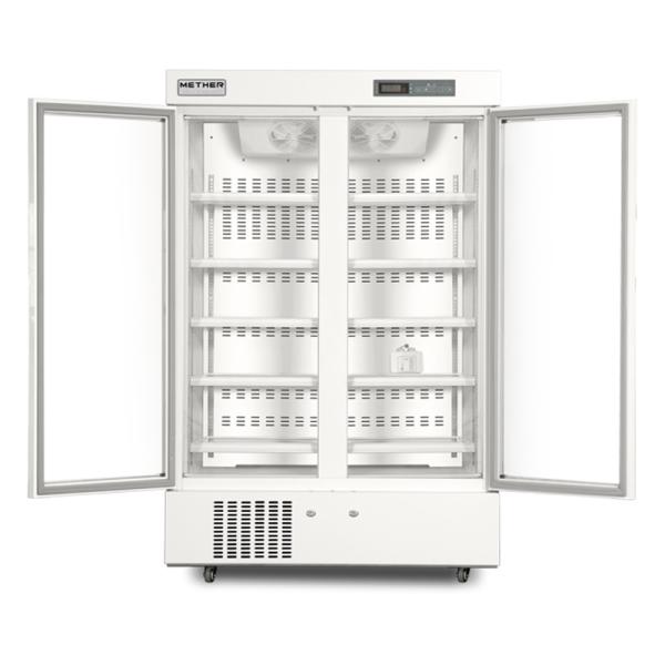 Refrigerador de vacinas e medicamentos de 1500L a 2-8°C Refrigerador de grande capacidade para armazenamento ideal