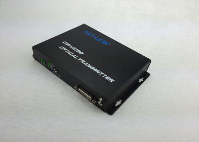 2channel  HD DVI digital video to fiber optic media converter, 10km on SMF,HDCP 1.2, support RS-232, RS-422, RS-485