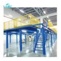 2000kgs que carrega racking da série da plataforma de aço industrial dos assoalhos de mezanino o multi