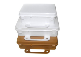 CE Approved PP first aid container with handle emergency holder storage box