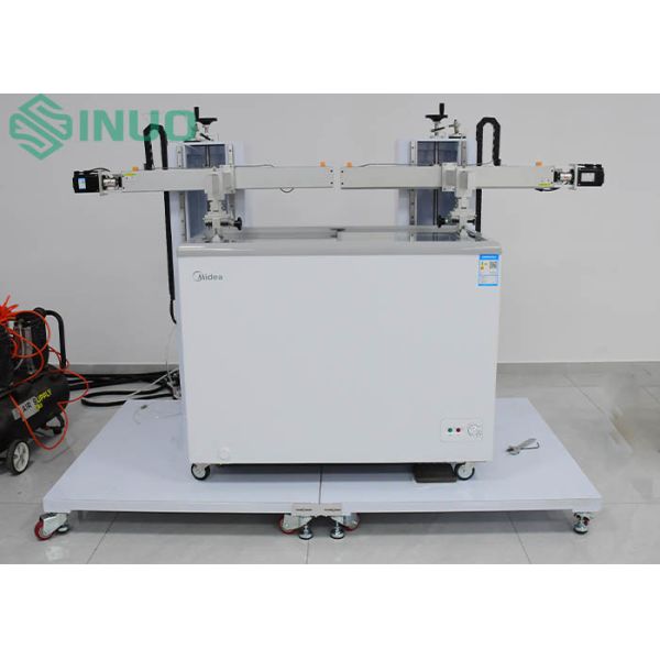 ISO23953 Glass Top Horizontal Chest Freezer Door Open / Close Test Apparatus
