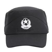 Mélange de coton chapeau tactique noir entraînement au service de pointe casquette de sécurité plate