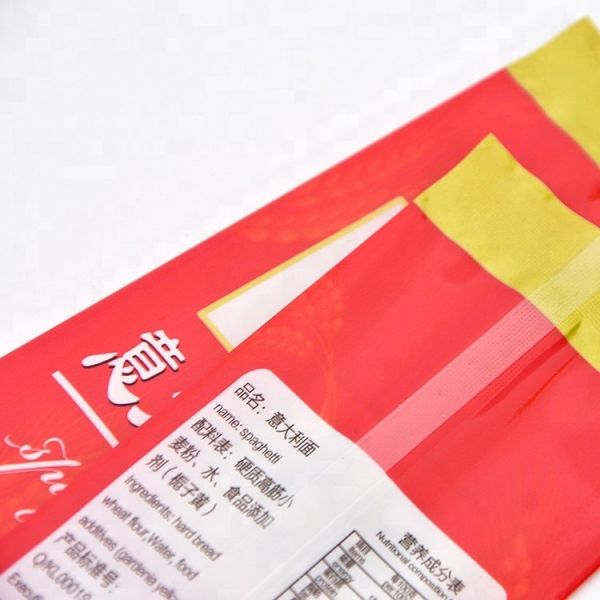 High Quality,Spaghetti Packing Laminated Bag,Laminated Plastic Packaging Bag