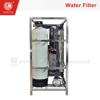 Accueil Système de filtration d'eau pure avec écran tactile PLC