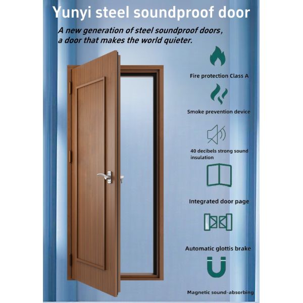 Звукоизоляция Домашний театр дверь на заказ Гостиничные двери Звукоизоляционные двери спальни