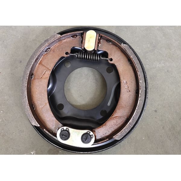 160mm Manual Brake Rear Axle Brake Shoe Assembly Black Color For Trike