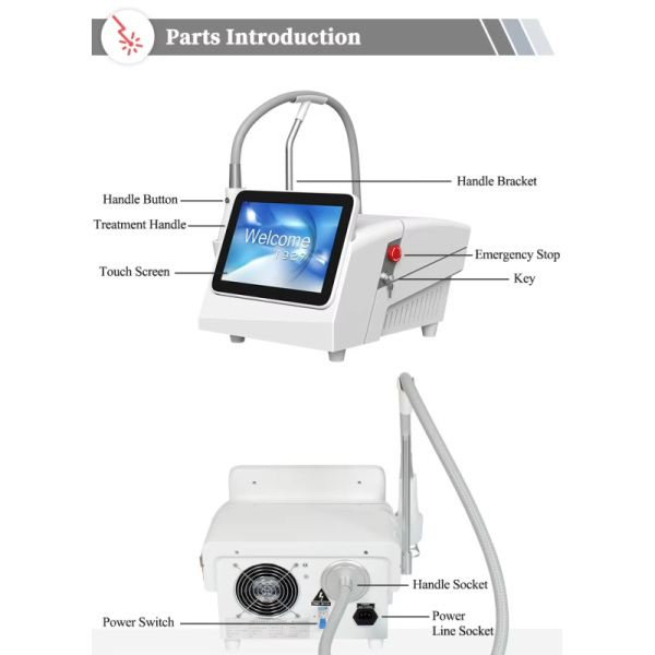 Portable New 1927nm Thulium Laser for Melasma Laser 1927 Thulium Micro Ablative 1927 Non Ablative Laser Thulium Facial Laser